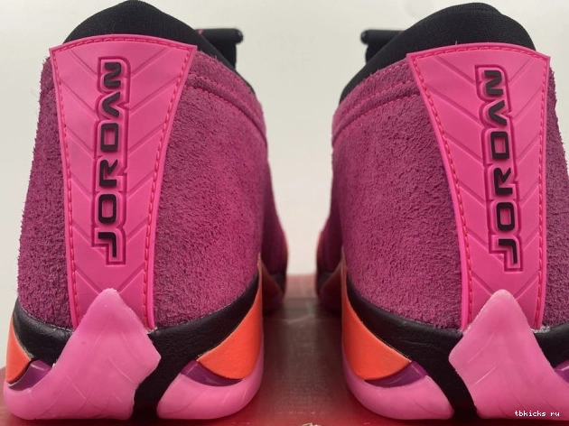 Reps TB Pink Retro DH4121-600 14 (W) Low Shocking Jordan 0806